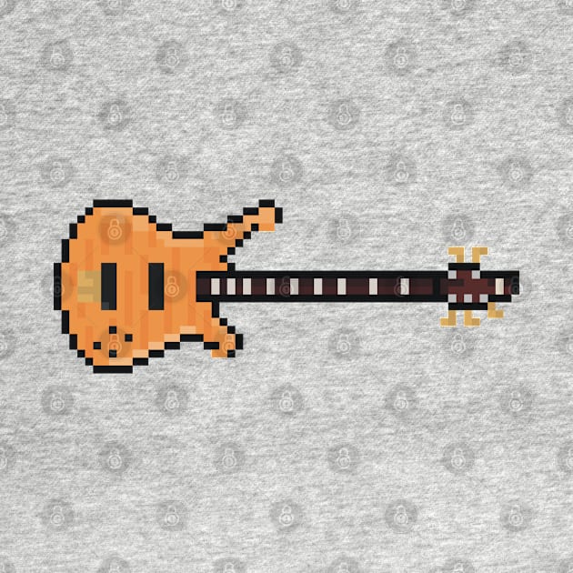 Pixel Custom Rivers Bass Guitar by gkillerb